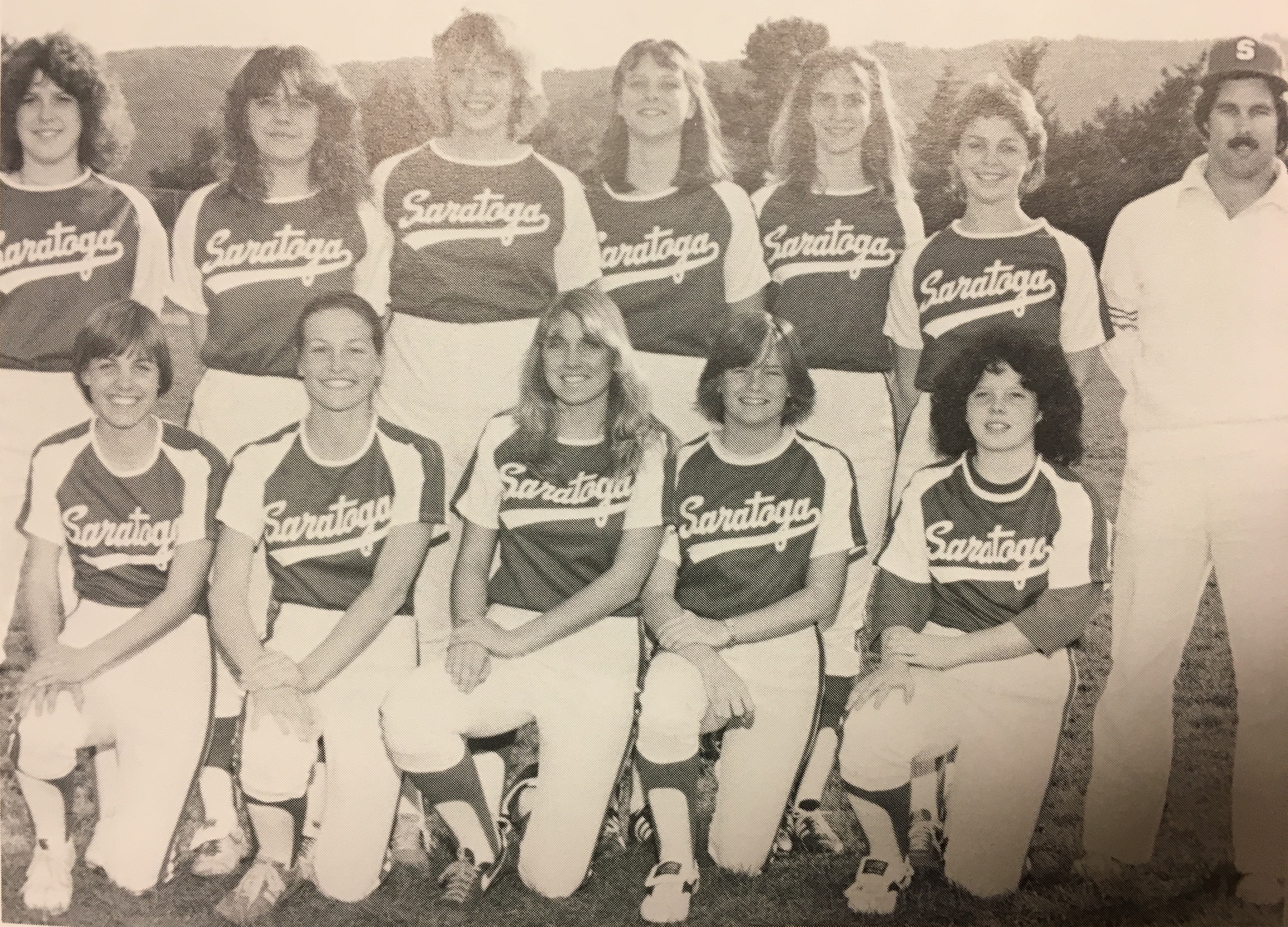 1982 Varsity Softball Team