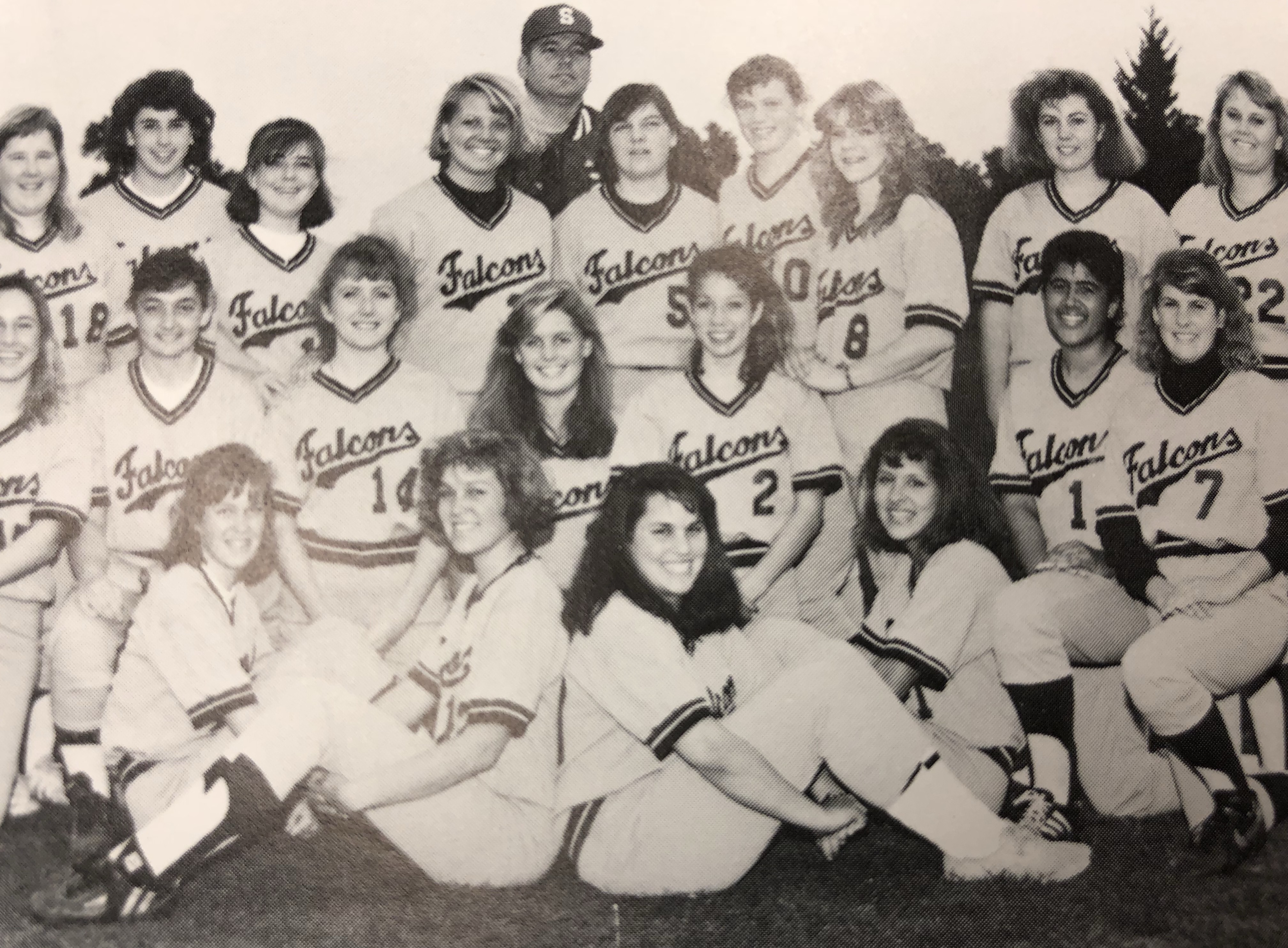 1987 Varsity Softball Team