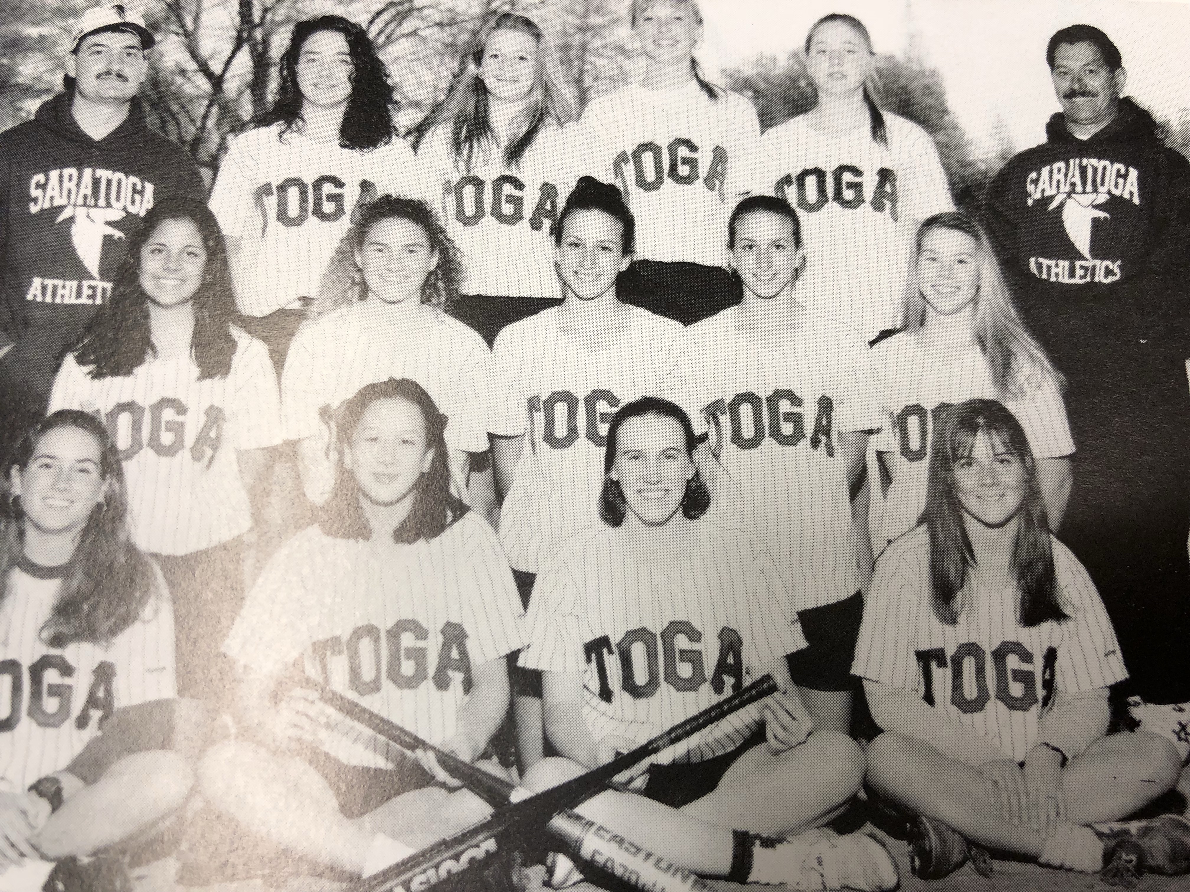 1995 Varsity Softball Team