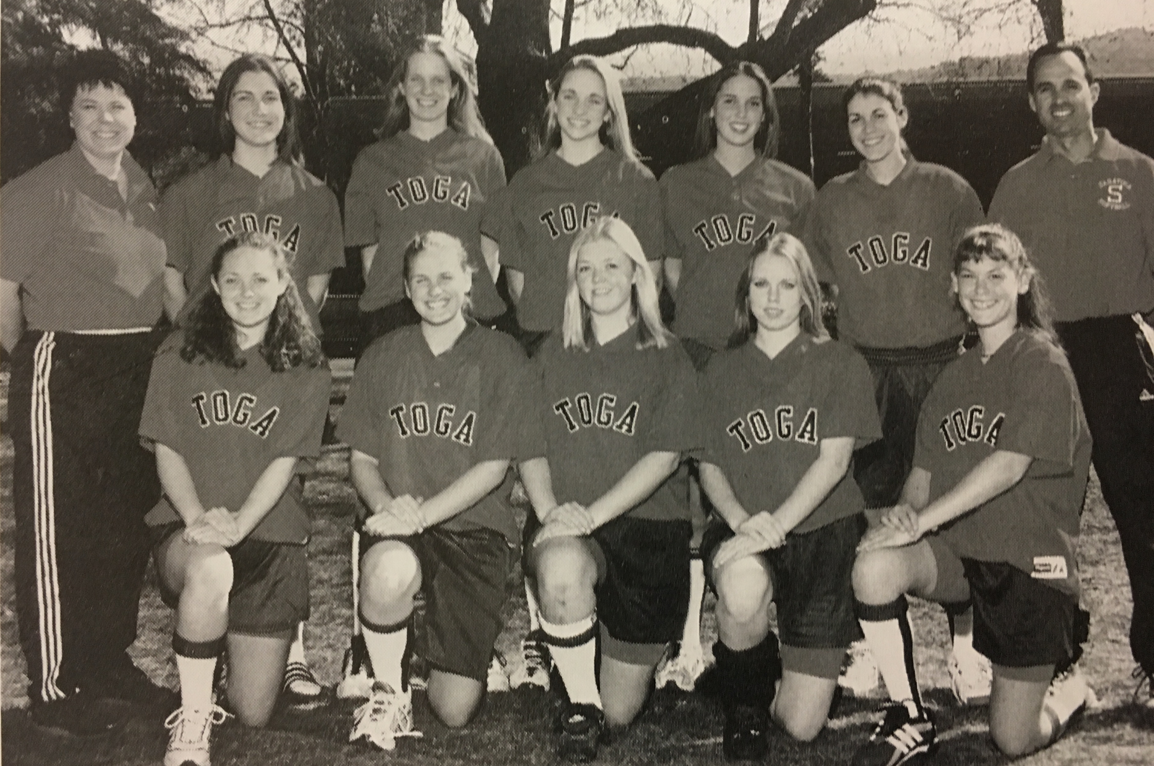 2000 Varsity Softball Team