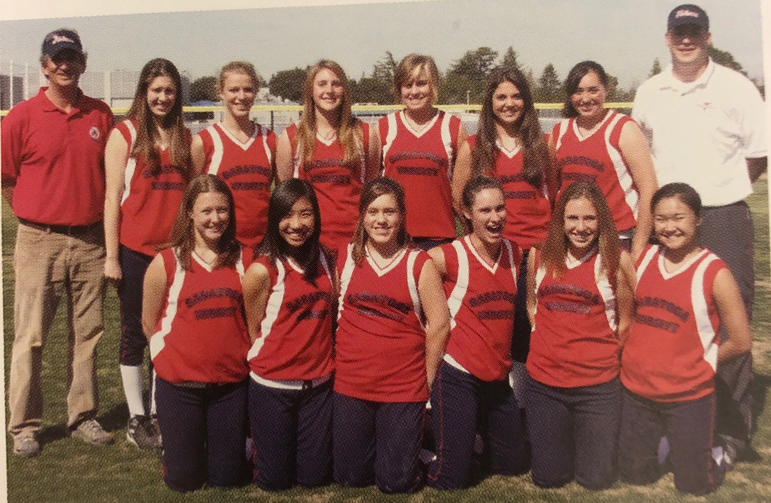 2007 Varsity Softball Team